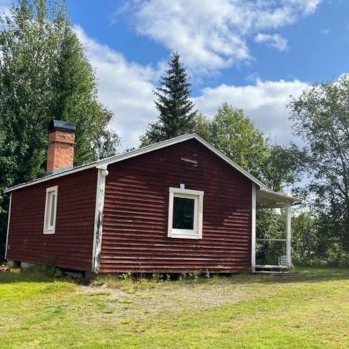 Familienfreundliche Farm Stuga Hamra  Exterior photo
